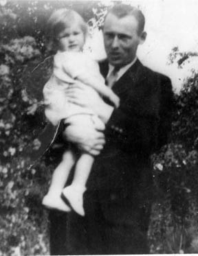 Wilson with his daughter