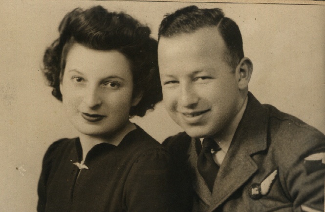 David and Rose Honeymoon July 1944