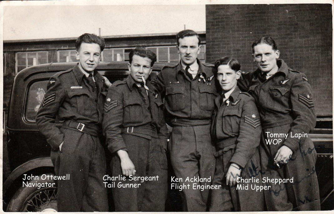 Lancaster Crew 1944 Captioned