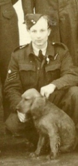 clayton crew, Tich with spaniel