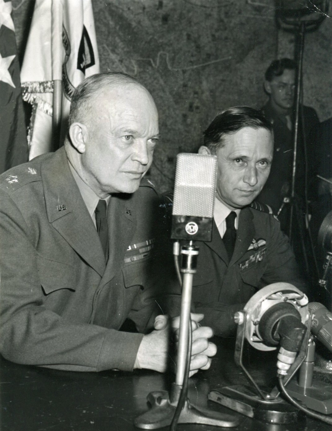Eisenhower and Tedder